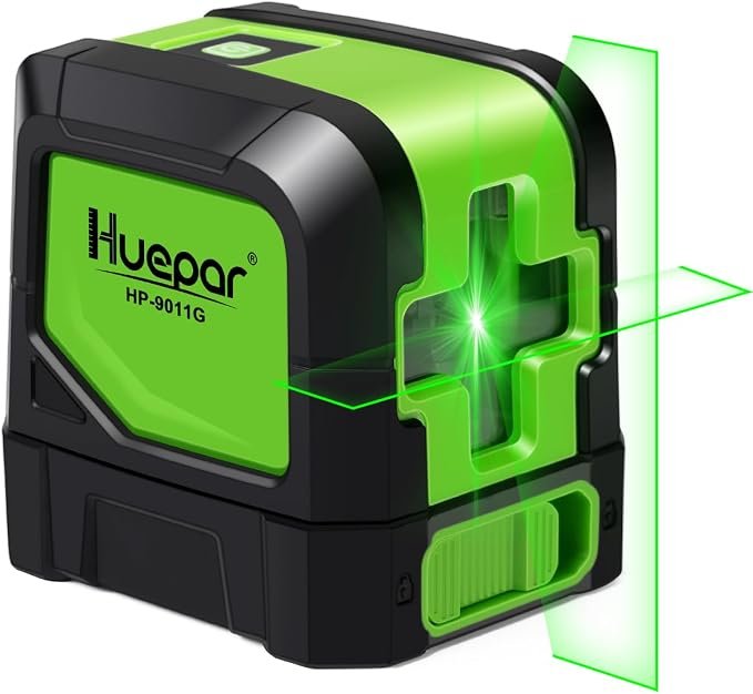 O Huepar 9011G - Autonivelamento e suporte magnético para serviços de instalação e reforma
