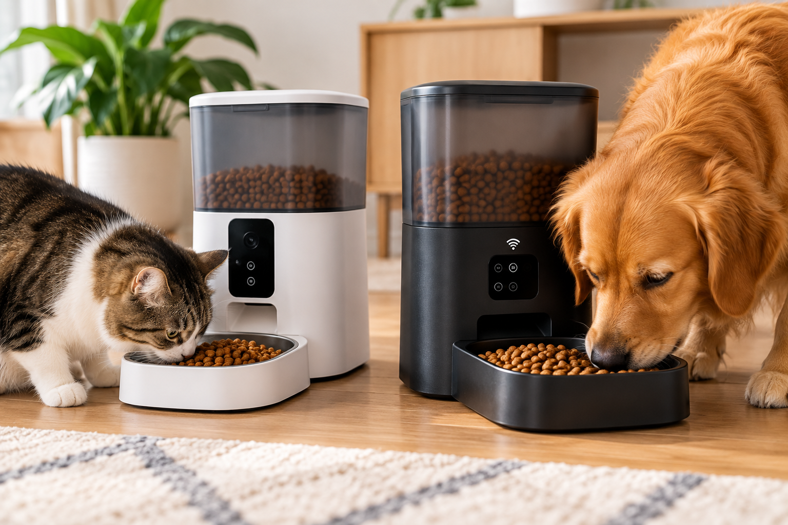Melhores comedouros automáticos para gatos e cães