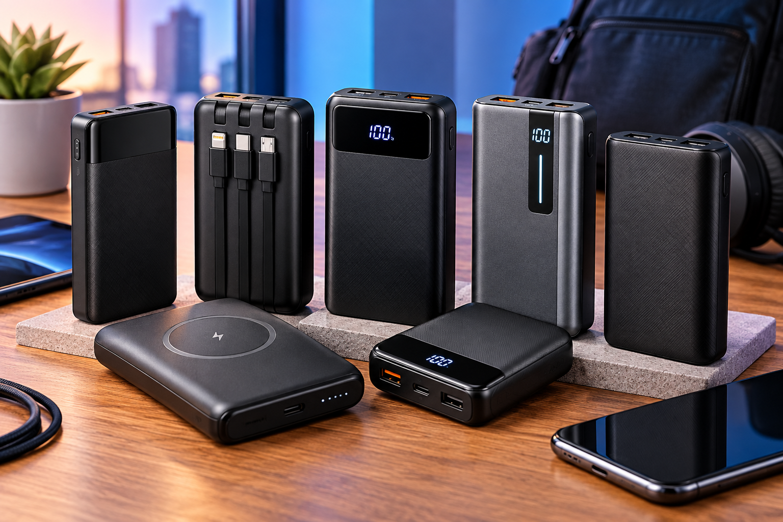 Melhores power banks de 10.000 mAh e 20.000 mAh para comparar